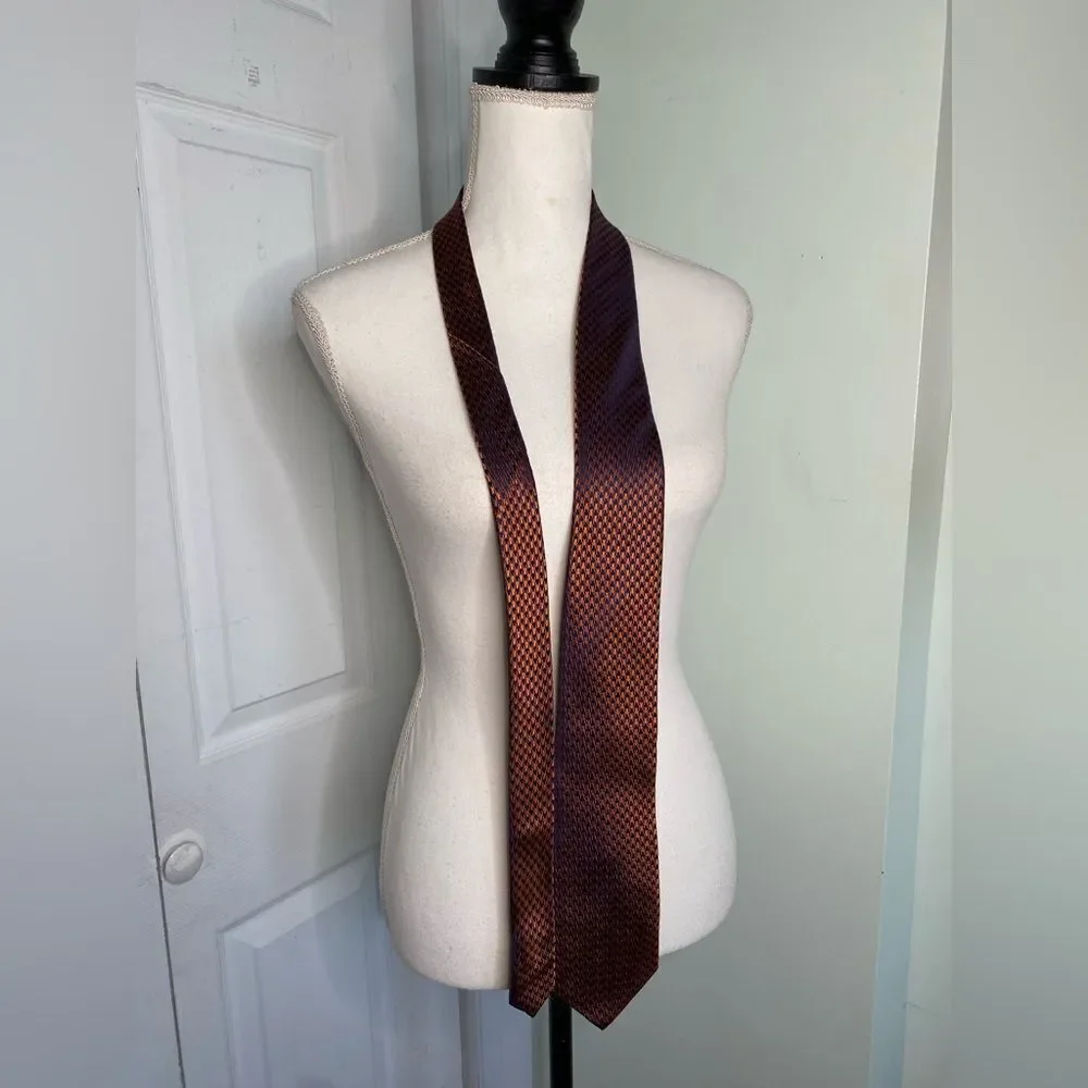 Vintage Pierre Cardin Iridescent Silk Tie